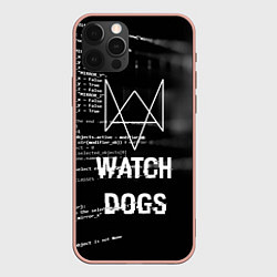Чехол для iPhone 12 Pro Max Watch Dogs: Hacker, цвет: 3D-светло-розовый