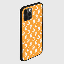 Чехол для iPhone 12 Pro Max BTC Pattern, цвет: 3D-черный — фото 2