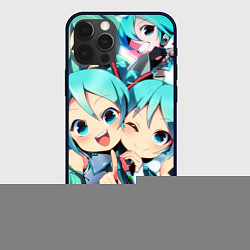 Чехол для iPhone 12 Pro Max Vocaloid, цвет: 3D-черный