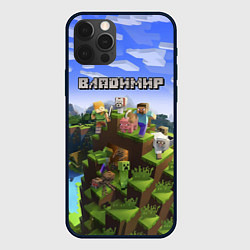 Чехол для iPhone 12 Pro Max Майнкрафт: Владимир, цвет: 3D-черный