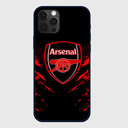 Чехол для iPhone 12 Pro Max Arsenal FC: Sport Fashion, цвет: 3D-черный