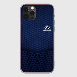 Чехол для iPhone 12 Pro Max Lexus: Sport Motors, цвет: 3D-серый
