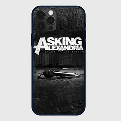 Чехол iPhone 12 Pro Max Asking Alexandria: Black Micro