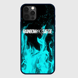 Чехол iPhone 12 Pro Max R6S: Turquoise Flame