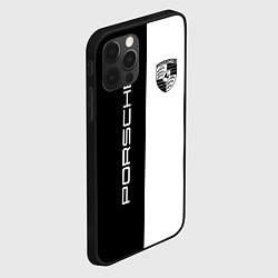 Чехол для iPhone 12 Pro Max Porsche Design, цвет: 3D-черный — фото 2