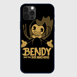 Чехол для iPhone 12 Pro Max Bendy And the ink machine, цвет: 3D-черный
