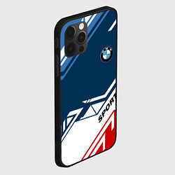 Чехол для iPhone 12 Pro Max BMW SPORT, цвет: 3D-черный — фото 2