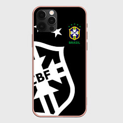 Чехол для iPhone 12 Pro Max Brazil Team: Exclusive, цвет: 3D-светло-розовый