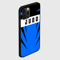 Чехол для iPhone 12 Pro Max Judo Fighter, цвет: 3D-черный — фото 2