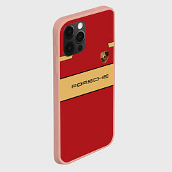 Чехол для iPhone 12 Pro Max Porsche Design, цвет: 3D-светло-розовый — фото 2