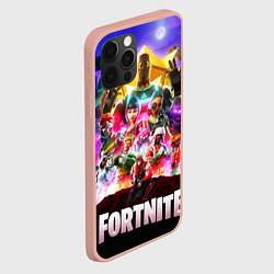 Чехол для iPhone 12 Pro Max Fortnite: Battle Royale, цвет: 3D-светло-розовый — фото 2