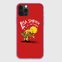 Чехол iPhone 12 Pro Max Lisa Simpson