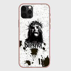 Чехол для iPhone 12 Pro Max Slipknot Demon, цвет: 3D-светло-розовый