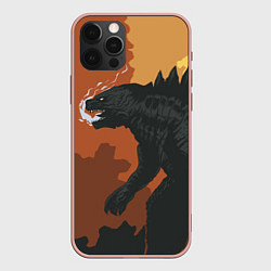 Чехол iPhone 12 Pro Max Godzilla: Monster Smoke