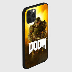 Чехол для iPhone 12 Pro Max DOOM: Soldier, цвет: 3D-черный — фото 2