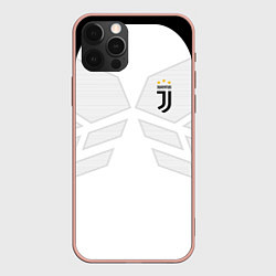 Чехол для iPhone 12 Pro Max JUVENTUS SPORT, цвет: 3D-светло-розовый