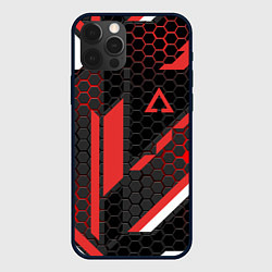 Чехол для iPhone 12 Pro Max CS:GO CYREX CARBON, цвет: 3D-черный