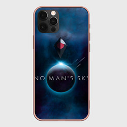 Чехол для iPhone 12 Pro Max No Man’s Sky: Dark Space, цвет: 3D-светло-розовый