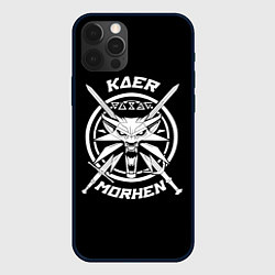 Чехол для iPhone 12 Pro Max The Witcher: Kaer Morhen, цвет: 3D-черный