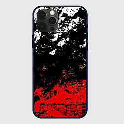 Чехол для iPhone 12 Pro Max Брызги красок, цвет: 3D-черный