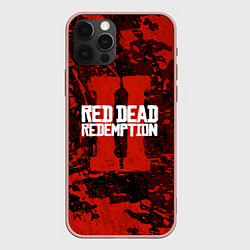Чехол для iPhone 12 Pro Max Red Dead Redemption: Part II, цвет: 3D-светло-розовый