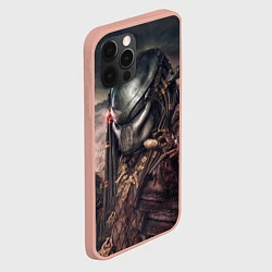 Чехол для iPhone 12 Pro Max Merciless Predator, цвет: 3D-светло-розовый — фото 2