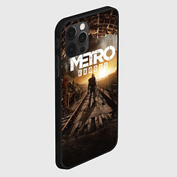 Чехол для iPhone 12 Pro Max Metro Exodus: Sunset, цвет: 3D-черный — фото 2