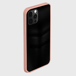 Чехол для iPhone 12 Pro Max Карбоновая броня, цвет: 3D-светло-розовый — фото 2