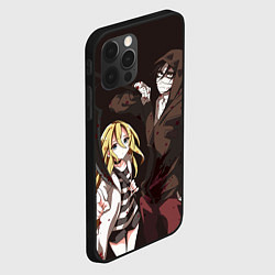 Чехол для iPhone 12 Pro Max Angels of Death, цвет: 3D-черный — фото 2