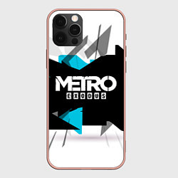Чехол для iPhone 12 Pro Max Metro: Exodus Sky, цвет: 3D-светло-розовый