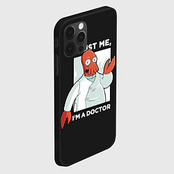 Чехол для iPhone 12 Pro Max Zoidberg: Trust Me, цвет: 3D-черный — фото 2