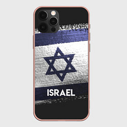 Чехол для iPhone 12 Pro Max Israel Style, цвет: 3D-светло-розовый