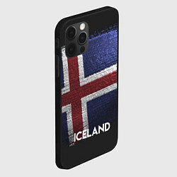 Чехол для iPhone 12 Pro Max Iceland Style, цвет: 3D-черный — фото 2