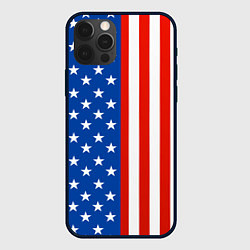 Чехол для iPhone 12 Pro Max American Patriot, цвет: 3D-черный