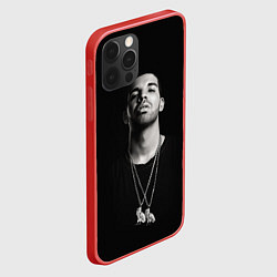 Чехол для iPhone 12 Pro Max Drake, цвет: 3D-красный — фото 2