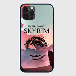 Чехол для iPhone 12 Pro Max The Elder Scrolls, цвет: 3D-черный