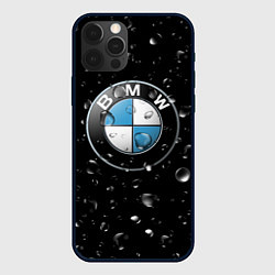 Чехол для iPhone 12 Pro Max BMW под Дождём, цвет: 3D-черный