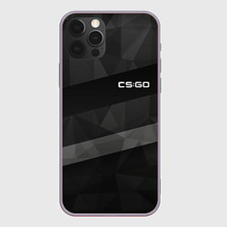Чехол для iPhone 12 Pro Max CS:GO Graphite, цвет: 3D-серый