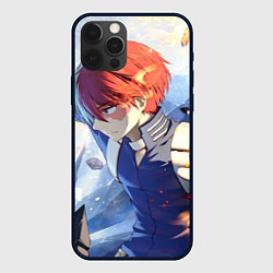 Чехол для iPhone 12 Pro Max Моя геройская академия Шото, цвет: 3D-черный