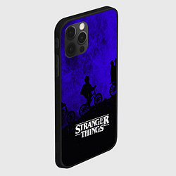 Чехол для iPhone 12 Pro Max Stranger Things: Moon Biker, цвет: 3D-черный — фото 2