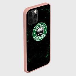 Чехол для iPhone 12 Pro Max Anteiku coffee sturbucks, цвет: 3D-светло-розовый — фото 2