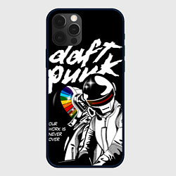 Чехол для iPhone 12 Pro Max Daft Punk: Our work is never over, цвет: 3D-черный