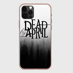 Чехол для iPhone 12 Pro Max Dead by April, цвет: 3D-светло-розовый