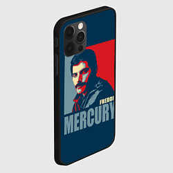 Чехол для iPhone 12 Pro Max Queen: Freddie Mercury, цвет: 3D-черный — фото 2
