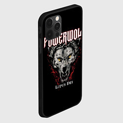 Чехол для iPhone 12 Pro Max Powerwolf: Lupus Dei, цвет: 3D-черный — фото 2