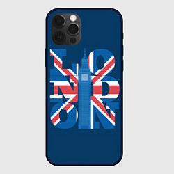 Чехол для iPhone 12 Pro Max London: Great Britain, цвет: 3D-черный