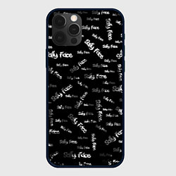 Чехол для iPhone 12 Pro Max Sally Face: Black Pattern, цвет: 3D-черный