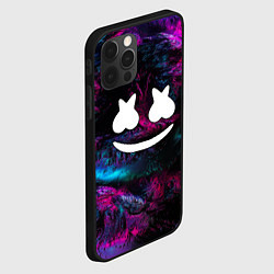 Чехол для iPhone 12 Pro Max Marshmello NEON, цвет: 3D-черный — фото 2