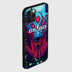 Чехол для iPhone 12 Pro Max CS:GO Hyper Beast, цвет: 3D-черный — фото 2