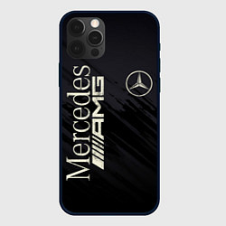 Чехол iPhone 12 Pro Max Mercedes AMG: Black Edition